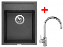 Sinks CLASSIC 400 Granblack + Vitalia 